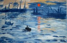 “After Monet: Impression: A Sunrise”