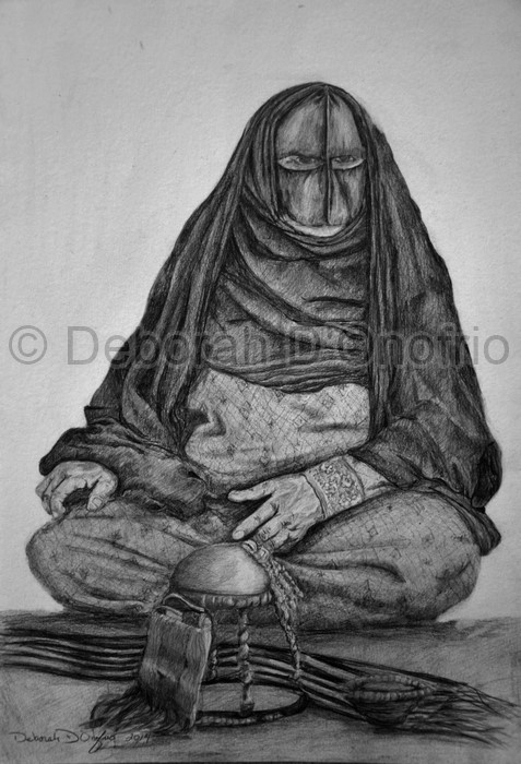 Portfolio_Bedouin Lady Selling Her Wares